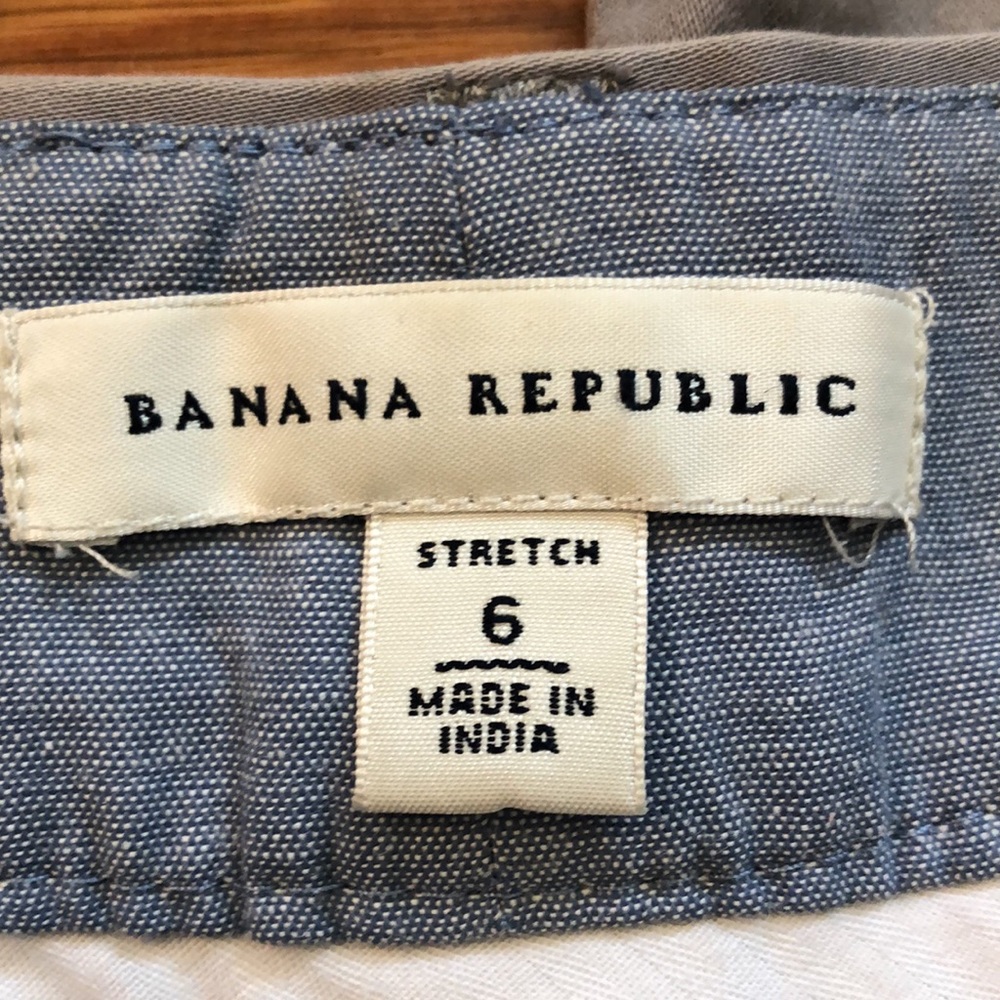 BANANA REPUBLIC khaki style cropped pants - Picture 5 of 10